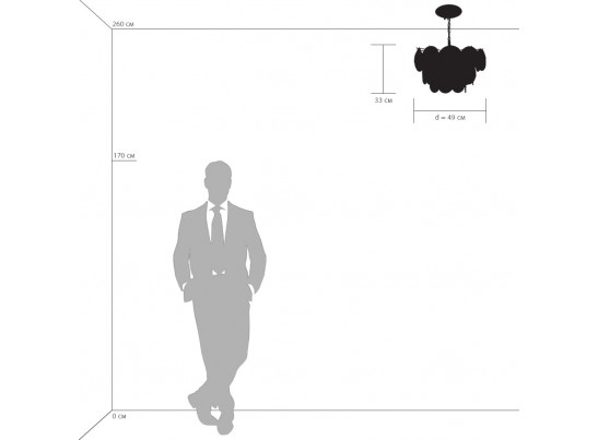 Люстра подвесная Circo Lightstar 797094 в Набережных Челнах