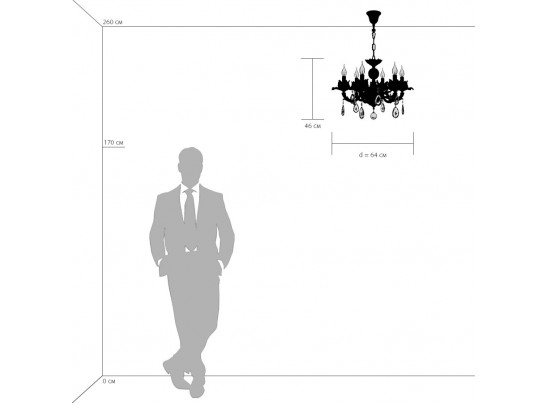 Люстра подвесная Anemone Osgona 714064 в Набережных Челнах