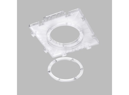 Рамка скрытого монтажа (суппорт д/натяжного потолка) д/встраиваемых светильников с наружным диаметром 80-90мм Anello Lightstar 012000 в Набережных Челнах