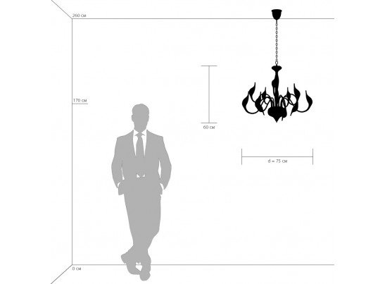 Люстра подвесная Cigno Collo Lightstar 751127 в Набережных Челнах