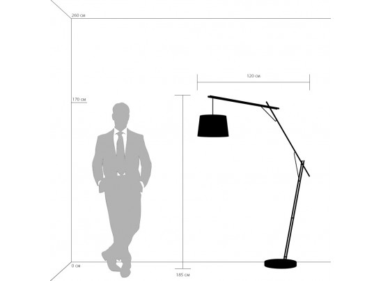 Торшер Sesso Lightstar 808717 в Набережных Челнах