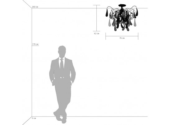 Люстра потолочная Manica Lightstar 794124 в Набережных Челнах