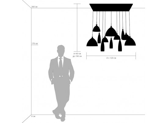 Подвес Agola Lightstar 810220 в Набережных Челнах