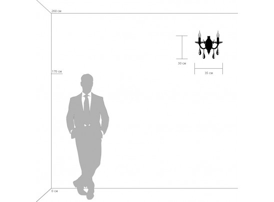 Бра Stregaro Osgona 694621 в Набережных Челнах