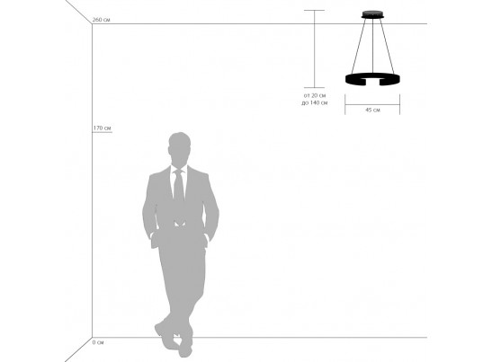 Подвес Unitario Lightstar 763239 в Набережных Челнах