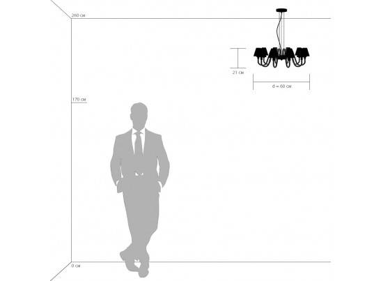 Люстра подвесная Bianco Lightstar 760106 в Набережных Челнах