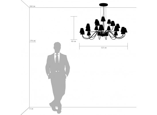 Люстра подвесная Diafano Lightstar 758212 в Набережных Челнах