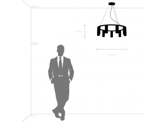 Люстра подвесная Roma Lightstar 718093 в Набережных Челнах
