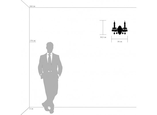Бра Classic Osgona 700622 в Набережных Челнах