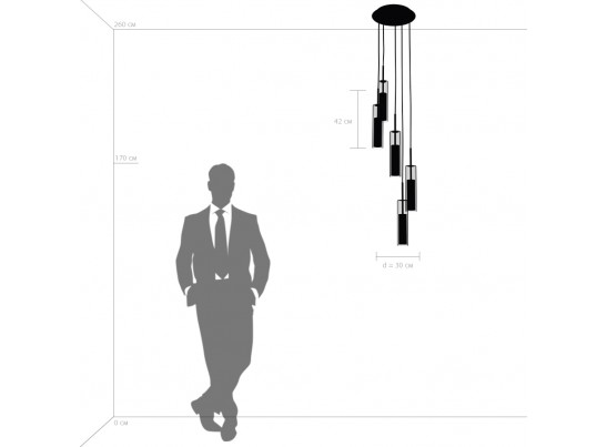 Подвес Cilino Lightstar 756056 в Набережных Челнах