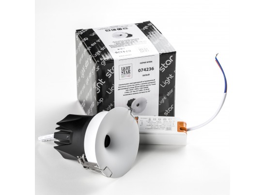 Светильник светодиодный встраиваемый высокого качества света с низким уровнем дискомфорта 074236 в Набережных Челнах