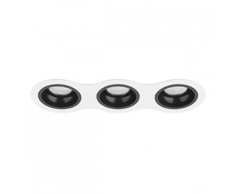 Комплект из светильников и рамки DOMINO Domino Lightstar D636070707