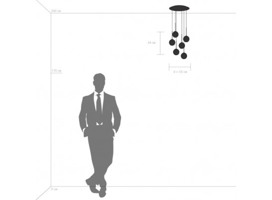 Подвес Bari Lightstar 815260 в Набережных Челнах