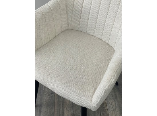Стул BRANDY WZ2042-01 молочный фактурный велюр / черный каркас в Набережных Челнах Стул BRANDY WZ2042-01 молочный фактурный велюр / черный каркас в Набережных Челнах
