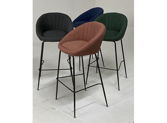 Барный стул AMEKA 9105-24 темно серый в Набережных Челнах