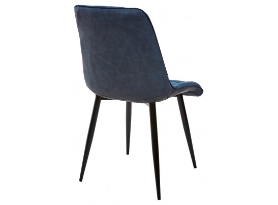 Стул CHIC TRF-06 полночный синий/ RU-03 синяя сталь/ черный каркас в Набережных Челнах Стул CHIC TRF-06 полночный синий/ RU-03 синяя сталь/ черный каркас в Набережных Челнах