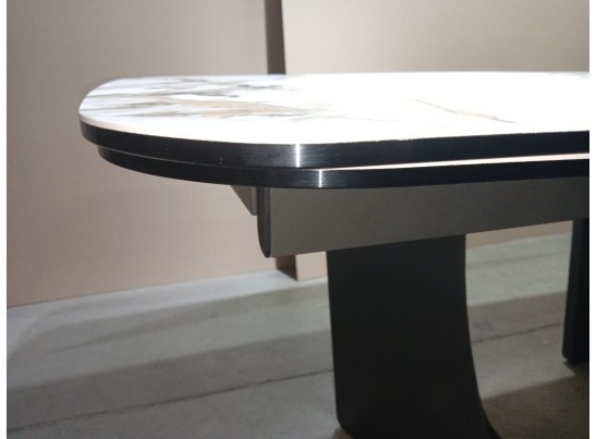 Стол BIRGER 200 KL-188 Контрастный мрамор, итальянская керамика, ®DISAUR в Набережных Челнах Стол BIRGER 200 KL-188 Контрастный мрамор, итальянская керамика, ®DISAUR в Набережных Челнах