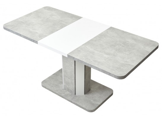 Стол STORK Бетон/ Белый 120 в Набережных Челнах