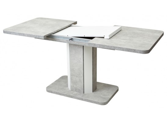 Стол STORK Бетон/ Белый 120 в Набережных Челнах