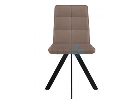 Стул BRONX, 360 град. поворот. B5 Капучино, велюр / черный каркас, в Набережных Челнах