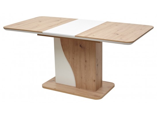 Стол SIRIUS 120 Дуб Артисан/ Белый в Набережных Челнах