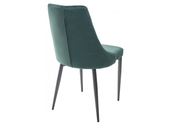 Стул NEPAL BLUVEL-78 GREEN/ серый каркас, велюр M-City в Набережных Челнах