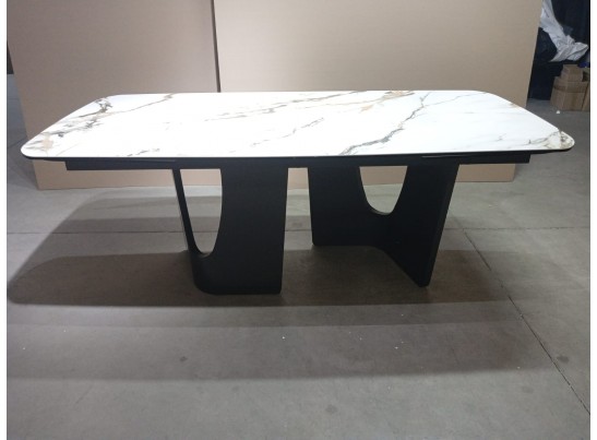 Стол BIRGER 200 KL-188 Контрастный мрамор, итальянская керамика, ®DISAUR в Набережных Челнах Стол BIRGER 200 KL-188 Контрастный мрамор, итальянская керамика, ®DISAUR в Набережных Челнах