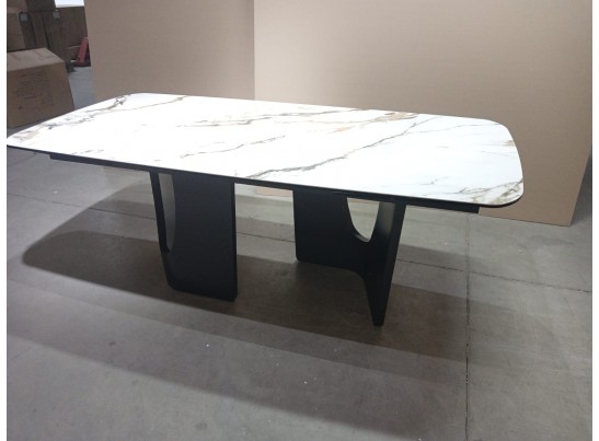 Стол BIRGER 200 KL-188 Контрастный мрамор, итальянская керамика, ®DISAUR в Набережных Челнах Стол BIRGER 200 KL-188 Контрастный мрамор, итальянская керамика, ®DISAUR в Набережных Челнах