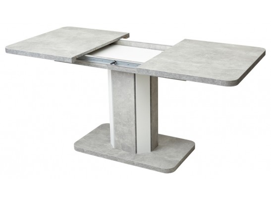 Стол STORK Бетон/ Белый 120 в Набережных Челнах