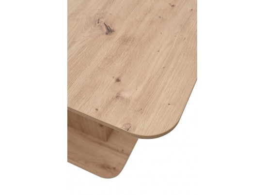 Стол SIRIUS 120 Дуб Артисан/ Белый в Набережных Челнах