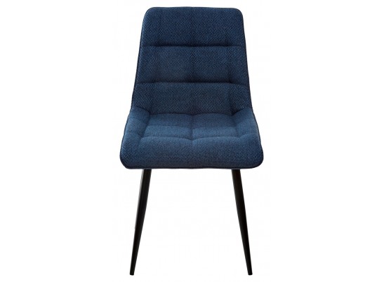 Стул CHIC TRF-06 полночный синий/ RU-03 синяя сталь/ черный каркас в Набережных Челнах Стул CHIC TRF-06 полночный синий/ RU-03 синяя сталь/ черный каркас в Набережных Челнах