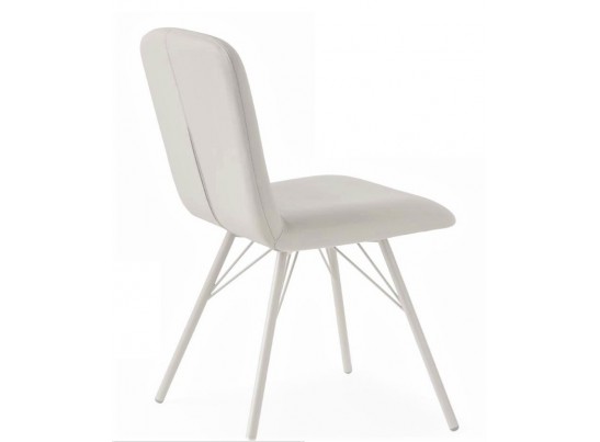 Стул EMMA CB/1662-SK mt.P94 Matt Optic white/ S92 Skuba Optic White в Набережных Челнах