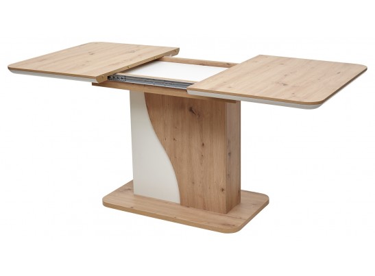 Стол SIRIUS 120 Дуб Артисан/ Белый в Набережных Челнах