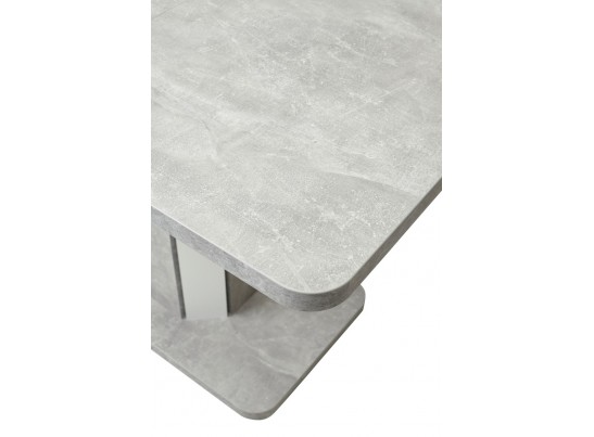 Стол STORK Бетон/ Белый 120 в Набережных Челнах