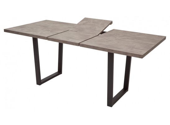 Стол ЛОФТ 138 Оникс/ Черный в Набережных Челнах