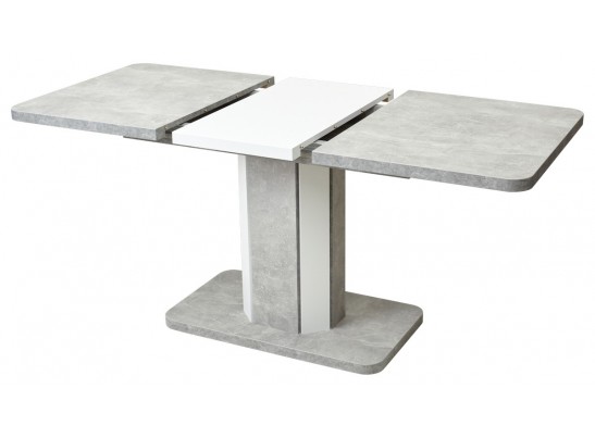 Стол STORK Бетон/ Белый 120 в Набережных Челнах