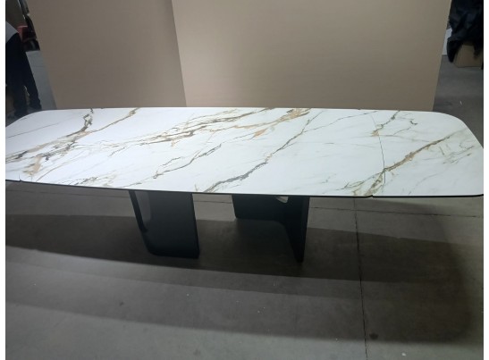 Стол BIRGER 200 KL-188 Контрастный мрамор, итальянская керамика, ®DISAUR в Набережных Челнах Стол BIRGER 200 KL-188 Контрастный мрамор, итальянская керамика, ®DISAUR в Набережных Челнах