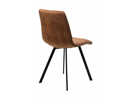 Стул ARFA UF912-02B античный медный, велюр без "пальчикового" эффекта/ черный каркас, ®DISAUR в Набережных Челнах