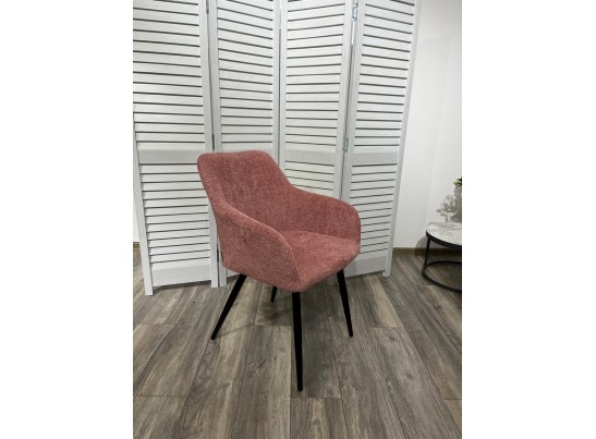 Стул BRANDY WZ2042-11 брусничный фактурный велюр/ черный каркас в Набережных Челнах Стул BRANDY WZ2042-11 брусничный фактурный велюр/ черный каркас в Набережных Челнах