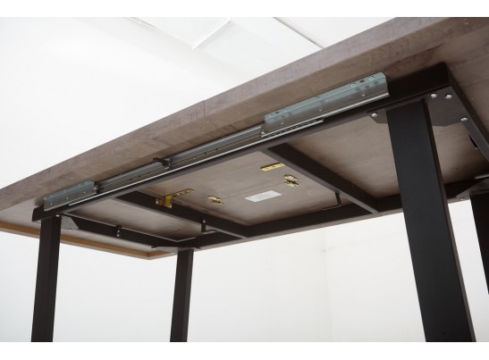 Стол ЛОФТ 138 Оникс/ Черный в Набережных Челнах