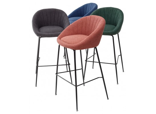 Барный стул AMEKA 9105-24 темно серый в Набережных Челнах