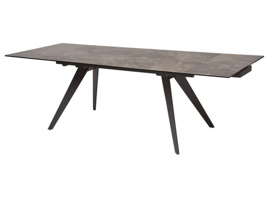 Стол ACERRA 160 KL-19 СЕРО-КОРИЧНЕВЫЙ КАМЕНЬ, итальянская керамика / Grey 1 в Набережных Челнах