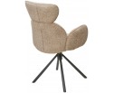 Стул VARDY 360 град.поворот. бежевый букле XD841-06 / Серый, ®DISAUR