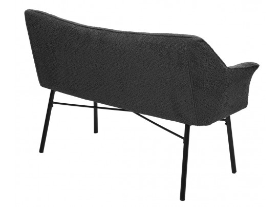 Скамья BERGAMO UF998-16 темно-серый, букле / Товарный знак DISAUR в Набережных Челнах