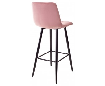 OLD Барный стул LECCO UF910-07 PINK, велюр 