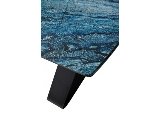 Стол Вильям 180 Аквамарин / графитовый каркас, в Набережных Челнах