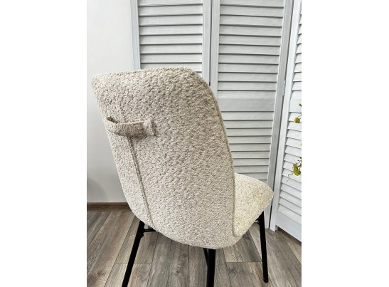 Стул COMO UF998-04 бежевый, букле / черный каркас / Товарный знак DISAUR в Набережных Челнах Стул COMO UF998-04 бежевый, букле / черный каркас / Товарный знак DISAUR в Набережных Челнах