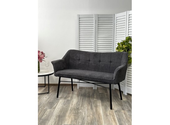 Скамья BERGAMO UF998-16 темно-серый, букле / Товарный знак DISAUR в Набережных Челнах