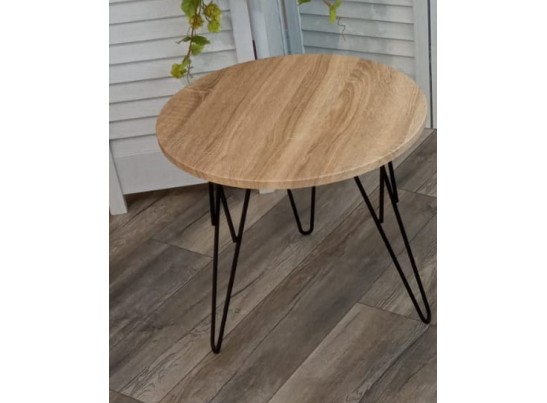 Журнальный столик ОСТИН Дуб сонома / черный каркас в Набережных Челнах