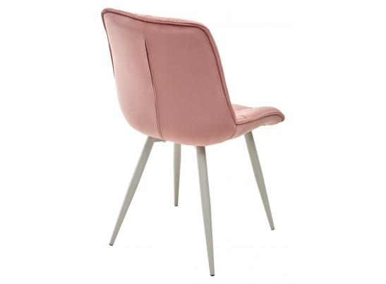 Стул MONACO UF910-08 PINK, велюр/капучино каркас M-City в Набережных Челнах